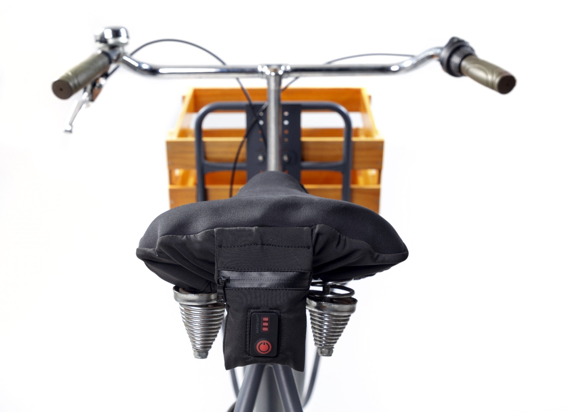 Husa pentru șa bicicletei încălzită